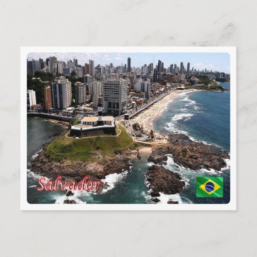 Brazilië - Salvador - Briefkaart (Voorkant)