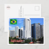 Brazilië - Salvador - Briefkaart (Voorkant / Achterkant)