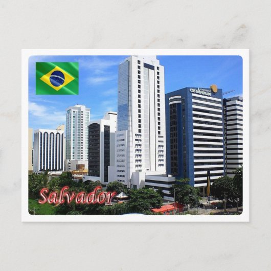 Brazilië - Salvador - Briefkaart (Voorkant)