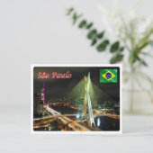 Brazilië - Sao Paulo - Briefkaart (Staand voorkant)