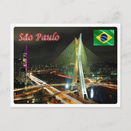 Brazilië - Sao Paulo - Briefkaart (Voorkant)