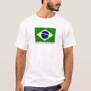 Brazilië Sao Paulo North LDS Mission T-Shirt