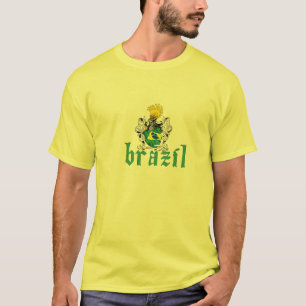 Brazilië Schild 2side T-shirt