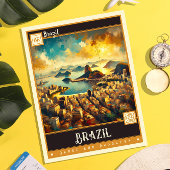 Brazilië |  schilderij briefkaart