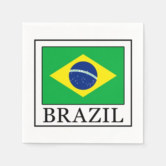 Brazilië Servet (Voorkant)