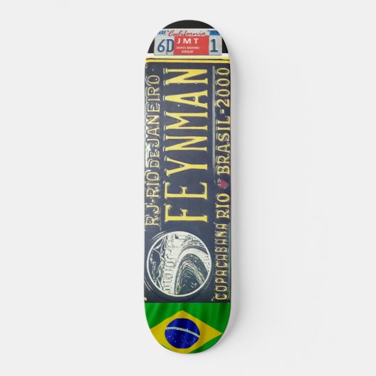 BRAZILIË SKATEBOARD /  JMT USA Skateboard (Voorkant)