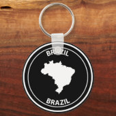 Brazilië Sleutelhanger (Voorkant)