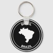 Brazilië Sleutelhanger (Achterkant)