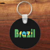 Brazilië Sleutelhanger (Voorkant)