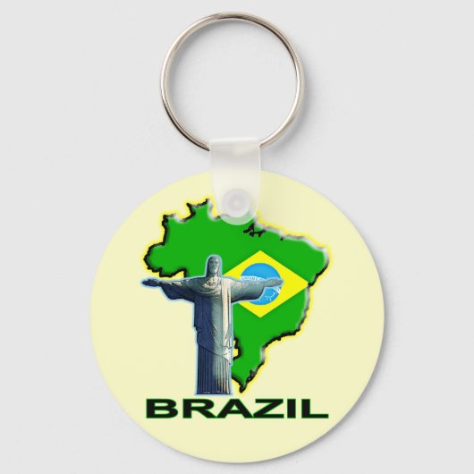 Brazilië Sleutelhanger (Voorkant)