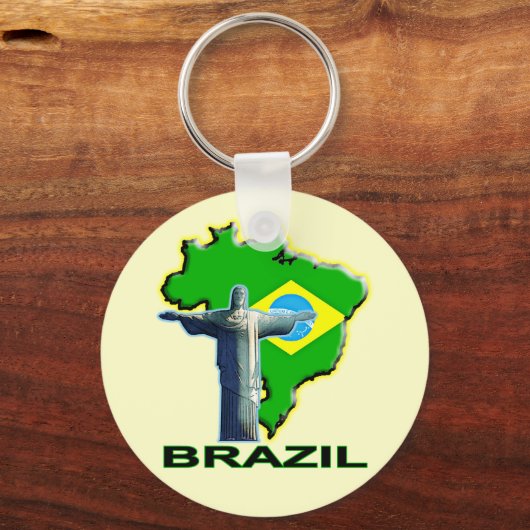Brazilië Sleutelhanger (Voorkant)