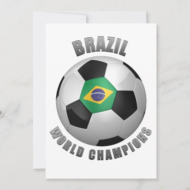 BRAZILIE SOCCER CHAMPES (Voorkant)