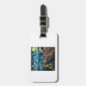 Brazilië Sterrennacht Bagagelabel (Voorkant verticaal)