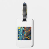 Brazilië Sterrennacht Bagagelabel (Achterkant verticaal)