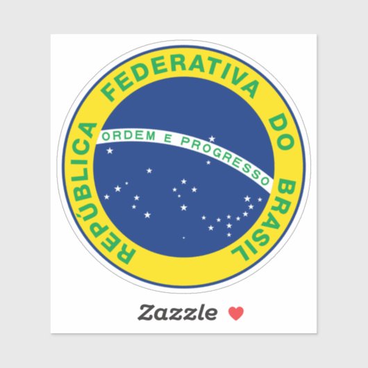 Brazilië Sticker (Vel)