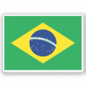 Brazilië Sticker (Voorkant)