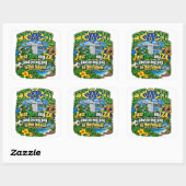 Brazilië sticker (Vel)