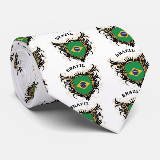 Brazilië Stropdas (Opgerold)