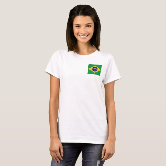 Brazilië T-shirt (Voorkant volledig)