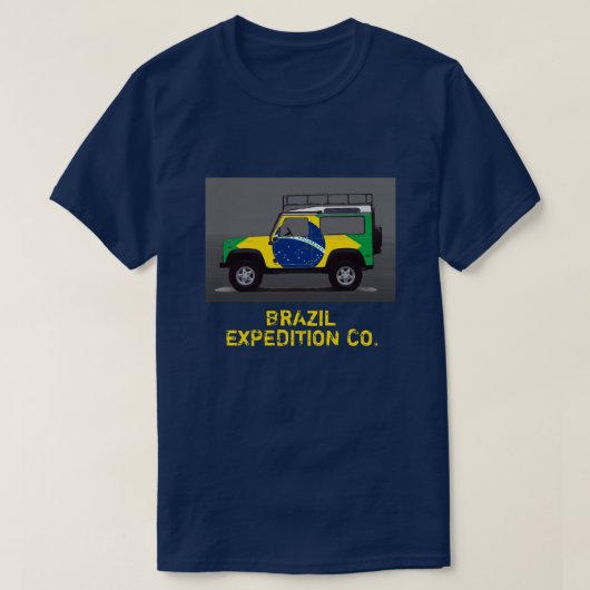 BRAZILIË T-SHIRT (Design voorkant)