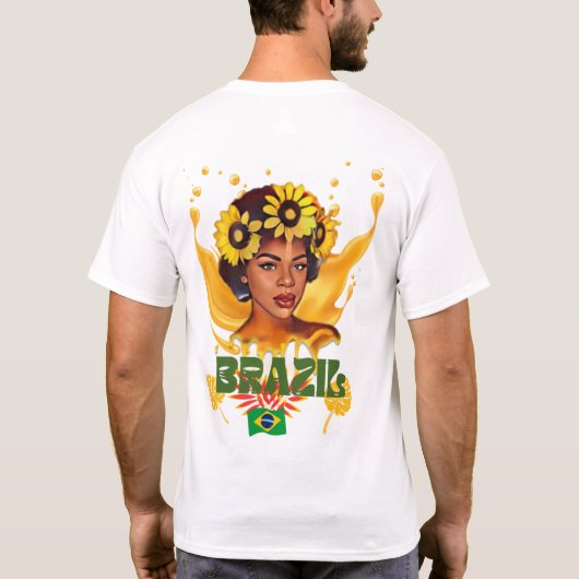 BRAZILIË T-SHIRT (Achterkant)