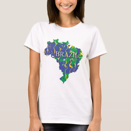 Brazilië T-Shirt (Voorkant)