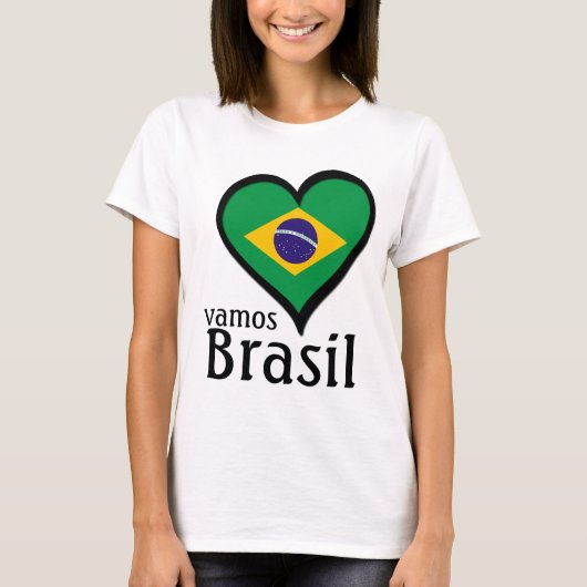 BRAZILIË T-SHIRT (Voorkant)