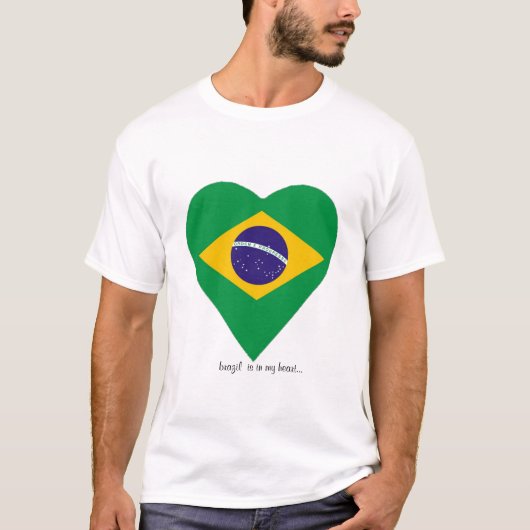 BRAZILIË T-SHIRT (Voorkant)