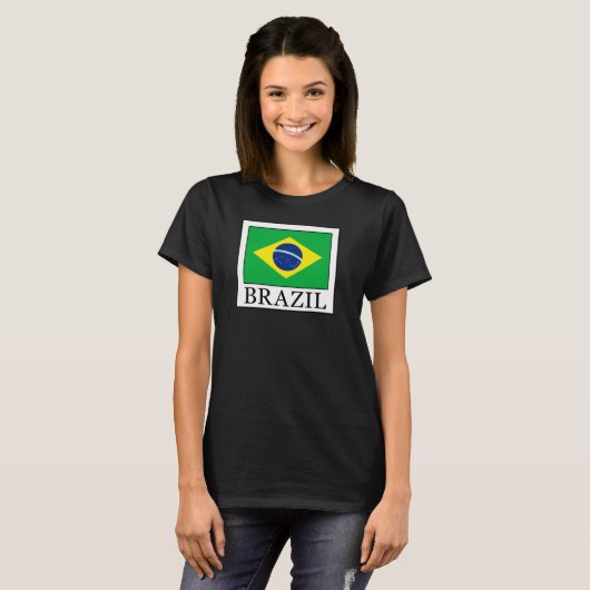 Brazilië T-shirt (Voorkant volledig)