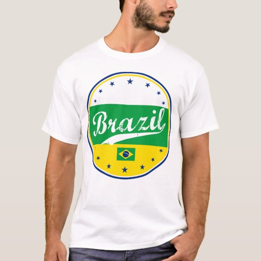 Brazilië, T-shirt voor Brazilië (Voorkant)