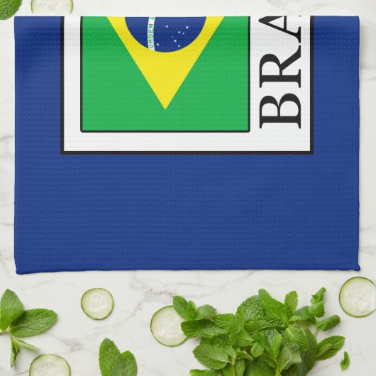 Brazilië Theedoek (Gevouwen)