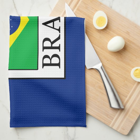 Brazilië Theedoek (Quarter Fold)