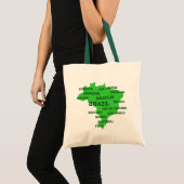 Brazilië Tote Bag (Voorkant (product))