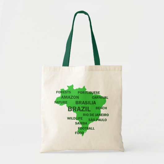 Brazilië Tote Bag (Voorkant)