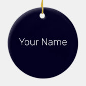 Brazilië  Toucan Flag Samba Masker Souvenir Keramisch Ornament (Achterkant)