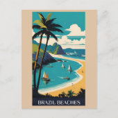  Brazilië Tropical Beach Ocean Travel Briefkaart (Voorkant)