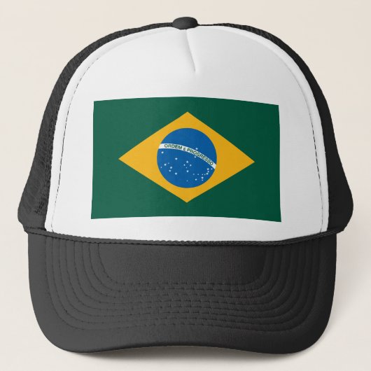 Brazilië Trucker Pet (Voorkant)