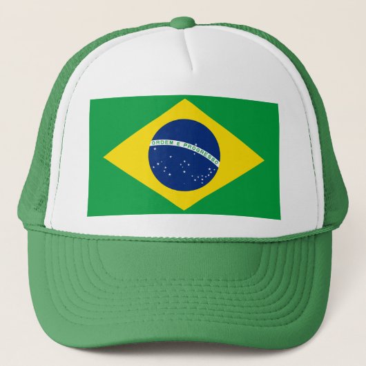 Brazilië Trucker Pet (Voorkant)