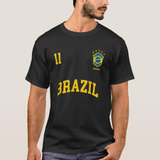 Brazilië TShirt nummer 11 Braziliaans voetbalteam