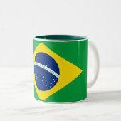 Brazilië Tweekleurige Koffiemok (Voorkant rechts)