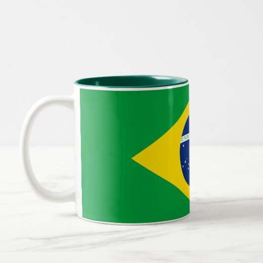 Brazilië Tweekleurige Koffiemok (Links)