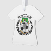 Brazilië Ventilator 2016 Ornament (voorkant)