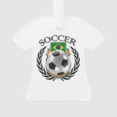 Brazilië Ventilator 2016 Ornament (achterkant)