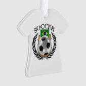 Brazilië Ventilator 2016 Ornament (voorkant)