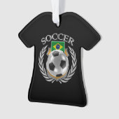 Brazilië Ventilator 2016 Ornament (voorkant)