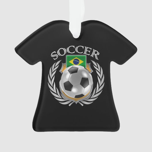 Brazilië Ventilator 2016 Ornament (voorkant)