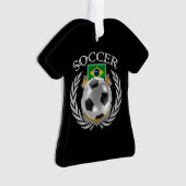 Brazilië Ventilator 2016 Ornament (voorkant)