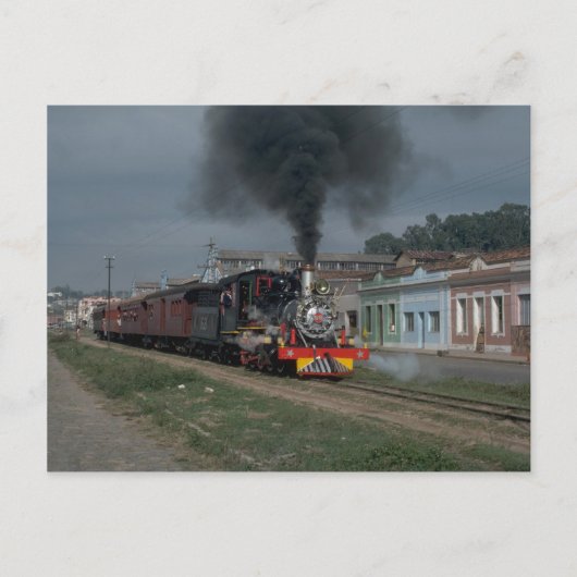 Brazilië, VFCO nauwe gauge 2-8-0 Briefkaart (Voorkant)
