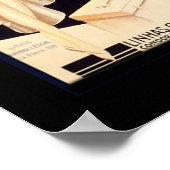 "Brazilië" Vintage Travel Poster (Hoek)