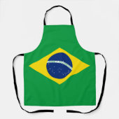 Brazilië vlag All-Over Print Apron Schort (Voorkant)